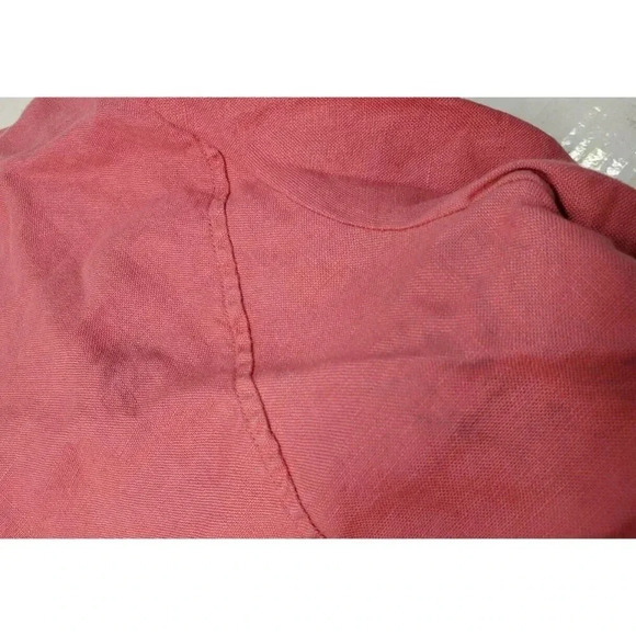 J.JILL DUSTY ROSE COLOR LINEN TOP SIZE MEDIUM - Picture 8 of 8